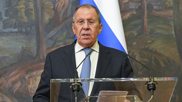 Министр иностранных дел РФ Сергей Лавров - Sputnik Казахстан