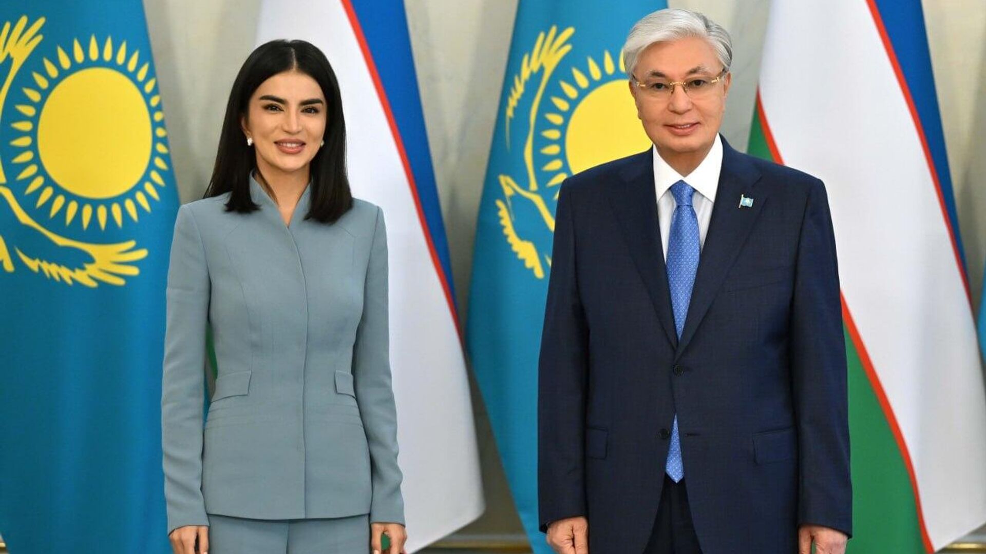 Касым-Жомарт Токаев принял руководителя администрации президента Узбекистана Саиду Мирзиёеву Касым-Жомарт Токаев принял руководителя администрации президента Узбекистана Саиду Мирзиёеву - Sputnik Казахстан, 1920, 21.06.2026