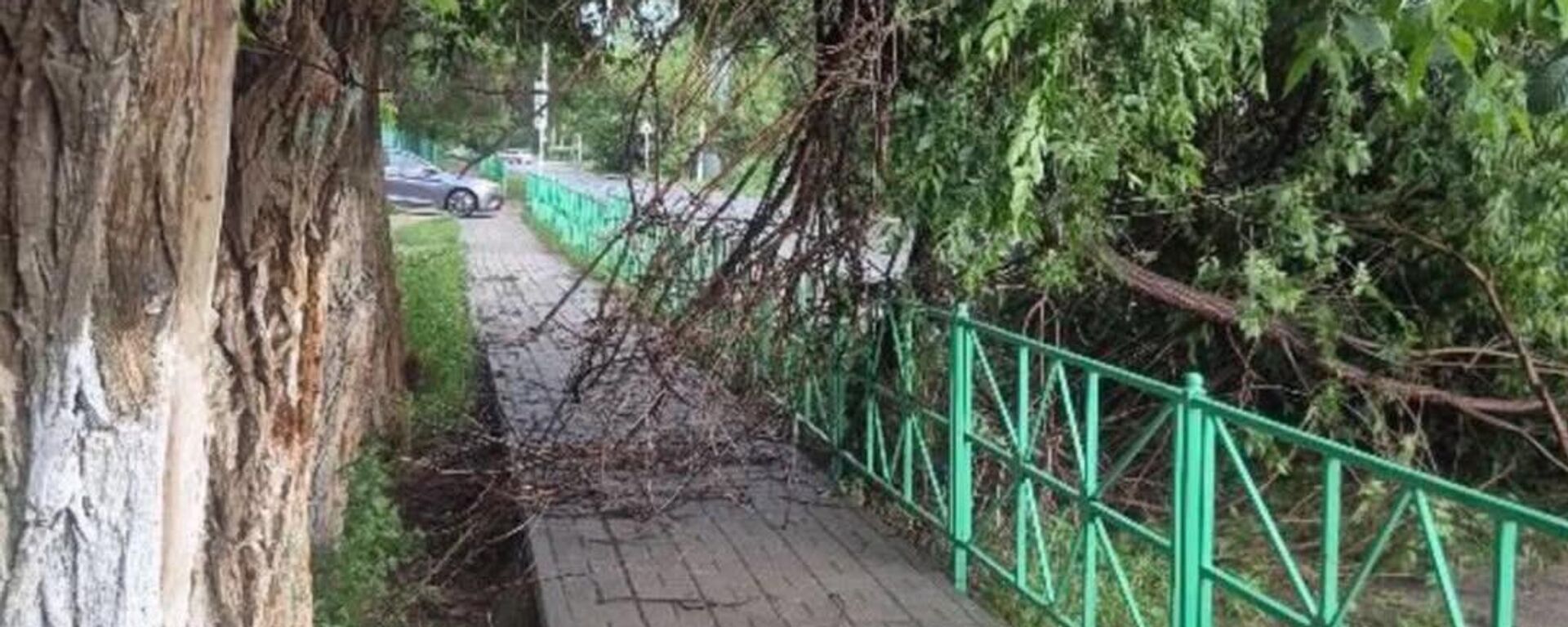 Ақтөбеде қатты жел салдарынан тұрғындар жарықсыз қалды Ақтөбеде қатты жел салдарынан тұрғындар жарықсыз қалды - Sputnik Қазақстан, 1920, 21.06.2026