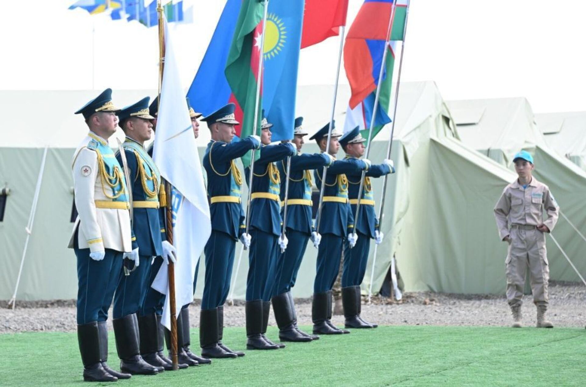 XII Международный военно-патриотический сбор молодежи Айбын - Sputnik Казахстан, 1920, 22.06.2026