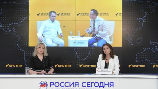 Видеомост, посвященный V Ташкентскому международному инвестиционному форуму - Sputnik Казахстан
