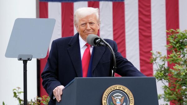 Президент США Дональд Трамп - Sputnik Казахстан