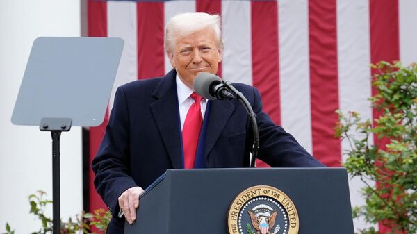 Президент США Дональд Трамп - Sputnik Казахстан