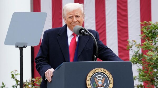 Президент США Дональд Трамп - Sputnik Казахстан
