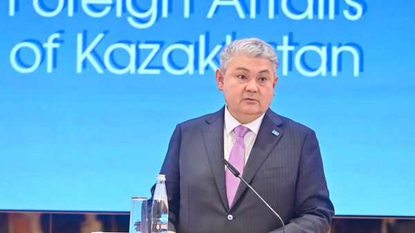 Глава МИД Казахстана Ермек Кошербаев  - Sputnik Қазақстан