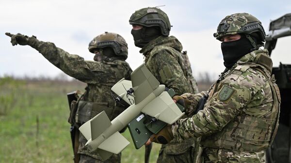 Боевая работа мобильной огневой группы группировки Южная на Константиновском направлении СВО - Sputnik Казахстан