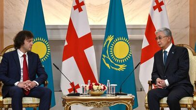 Касым-Жомарт Токаев и Ираклий Кобахидзе провели переговоры в узком составе