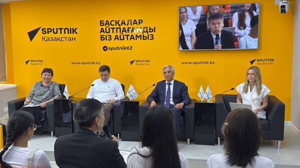 Пресс-конференция о премии Евразия - Sputnik Казахстан