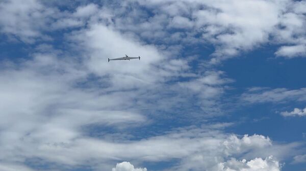 Новейший дальнобойный ударный дрон самолетного типа БМ-70 - Sputnik Казахстан