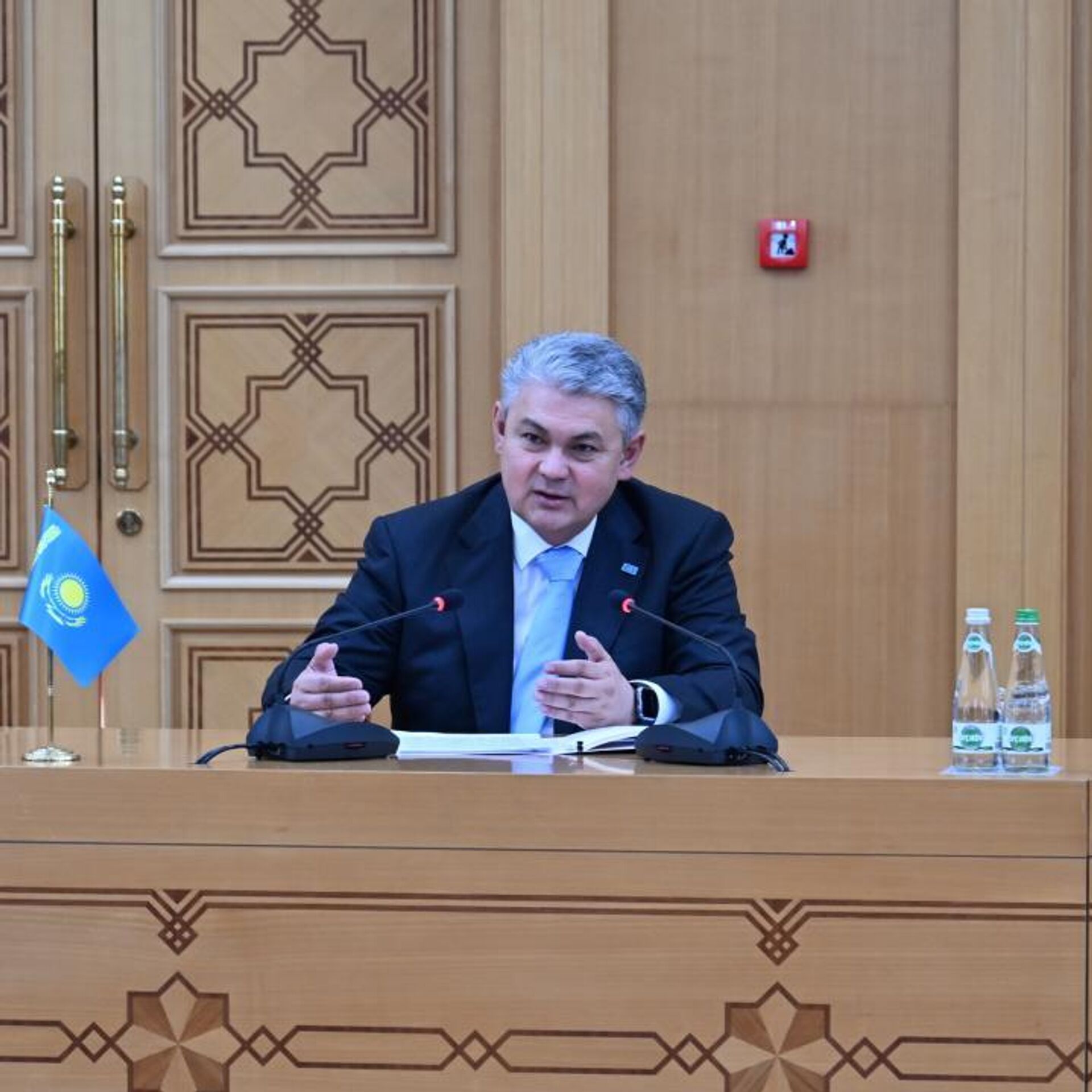 Глава МИД Казахстана Ермек Кошербаев Глава МИД Казахстана Ермек Кошербаев - Sputnik Казахстан, 1920, 02.07.2026