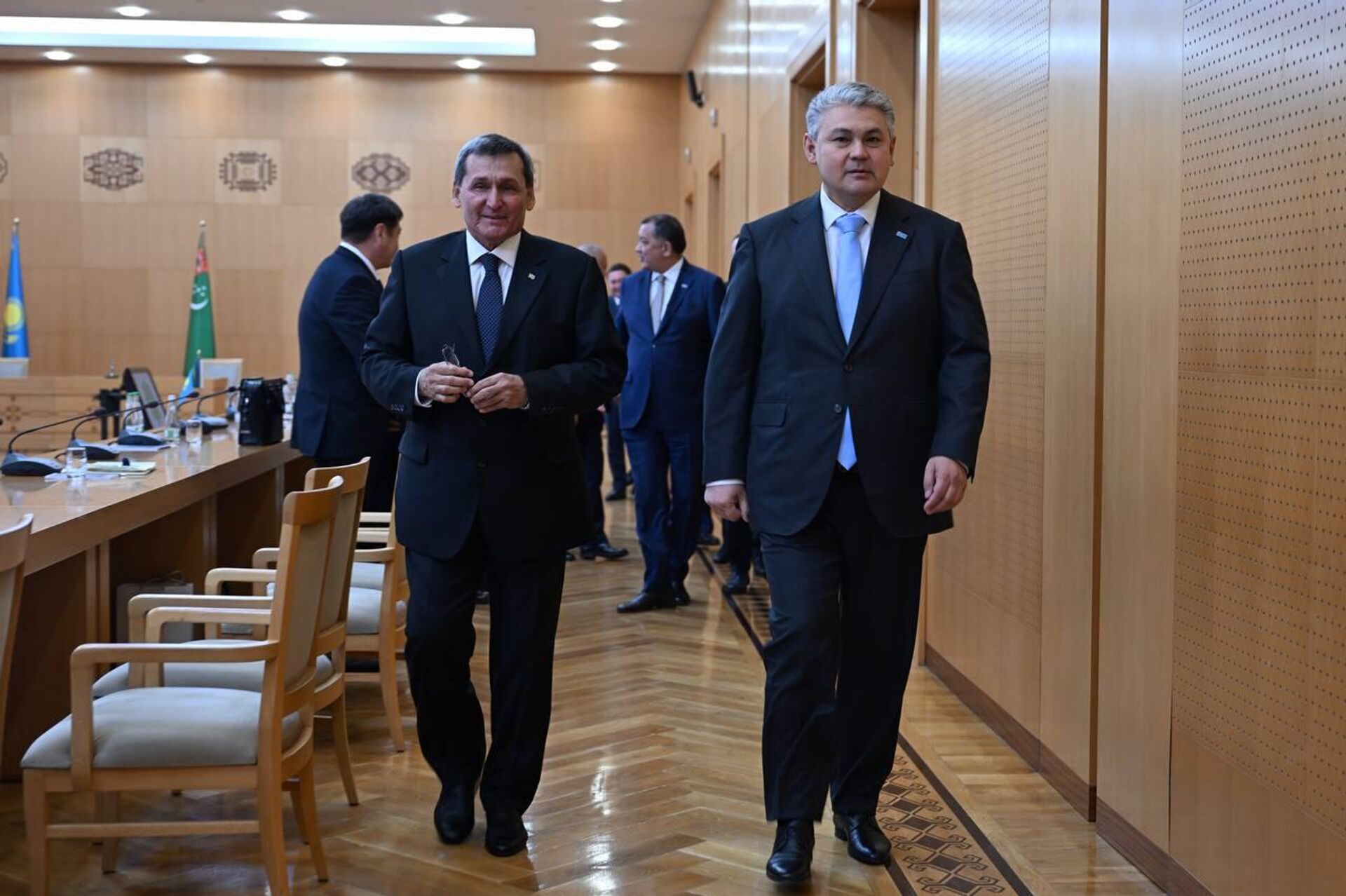 Глава МИД Казахстана Ермек Кошербаев встретился с главой МИД Туркменистана Рашидом Мередовым Глава МИД Казахстана Ермек Кошербаев встретился с главой МИД Туркменистана Рашидом Мередовым - Sputnik Казахстан, 1920, 02.07.2026