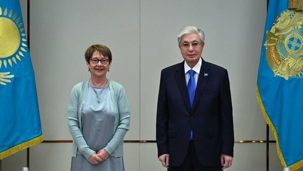 Тоқаев Еуропалық қайта құру және даму банкінің президенті Одиль Рено-Бассоны қабылдады - Sputnik Қазақстан
