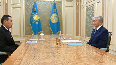 Касым-Жомарт Токаев принял председателя Высшей аудиторской палаты Алихана Смаилова