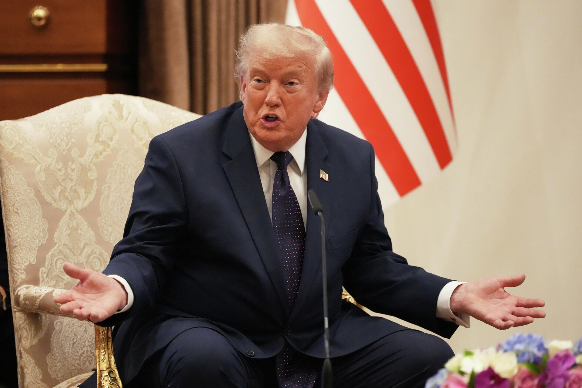 Президент США Дональд Трамп Президент США Дональд Трамп - Sputnik Казахстан, 1920, 15.08.2026