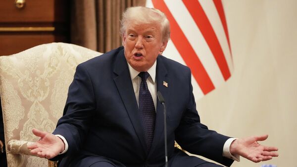Президент США Дональд Трамп - Sputnik Қазақстан