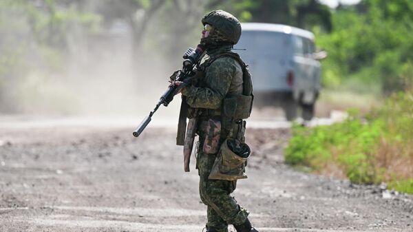 Боевое дежурство МОГ группировки войск Центр на Добропольском направлении СВО - Sputnik Казахстан