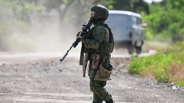 Боевое дежурство МОГ группировки войск Центр на Добропольском направлении СВО - Sputnik Казахстан