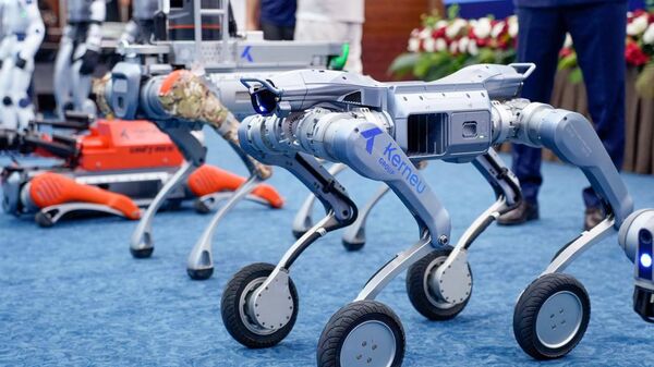 Роботов для патрулирования представили Генпрокуратуре Казахстана в Астане - Sputnik Қазақстан