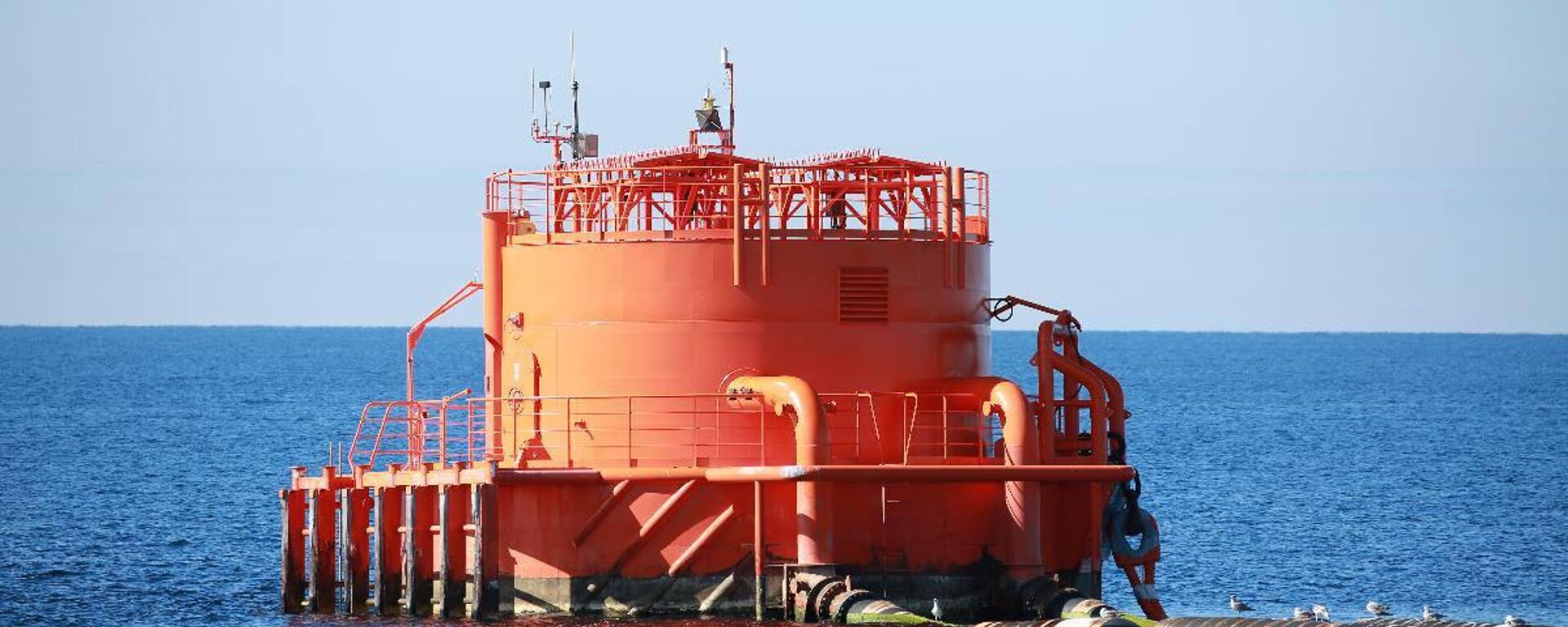 ВПУ на Морском терминале КТК - Sputnik Казахстан, 1920, 14.09.2026