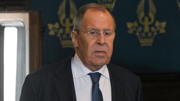 Министр иностранных дел РФ Сергей Лавров  - Sputnik Қазақстан
