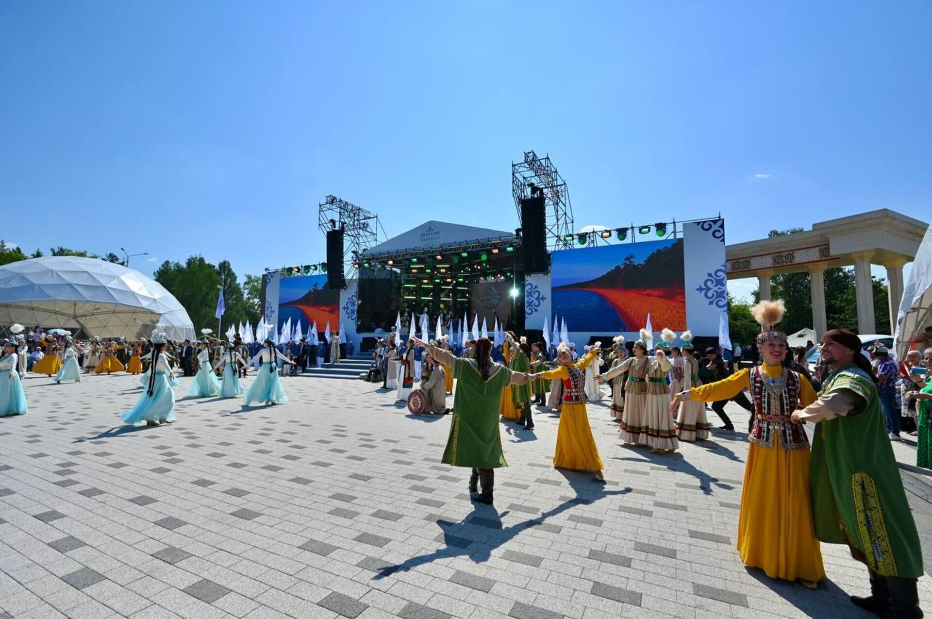 Международный QYZYLJAR SABANTUI – 2026 в Петропавловске Международный QYZYLJAR SABANTUI – 2026 в Петропавловске - Sputnik Казахстан, 1920, 27.07.2026