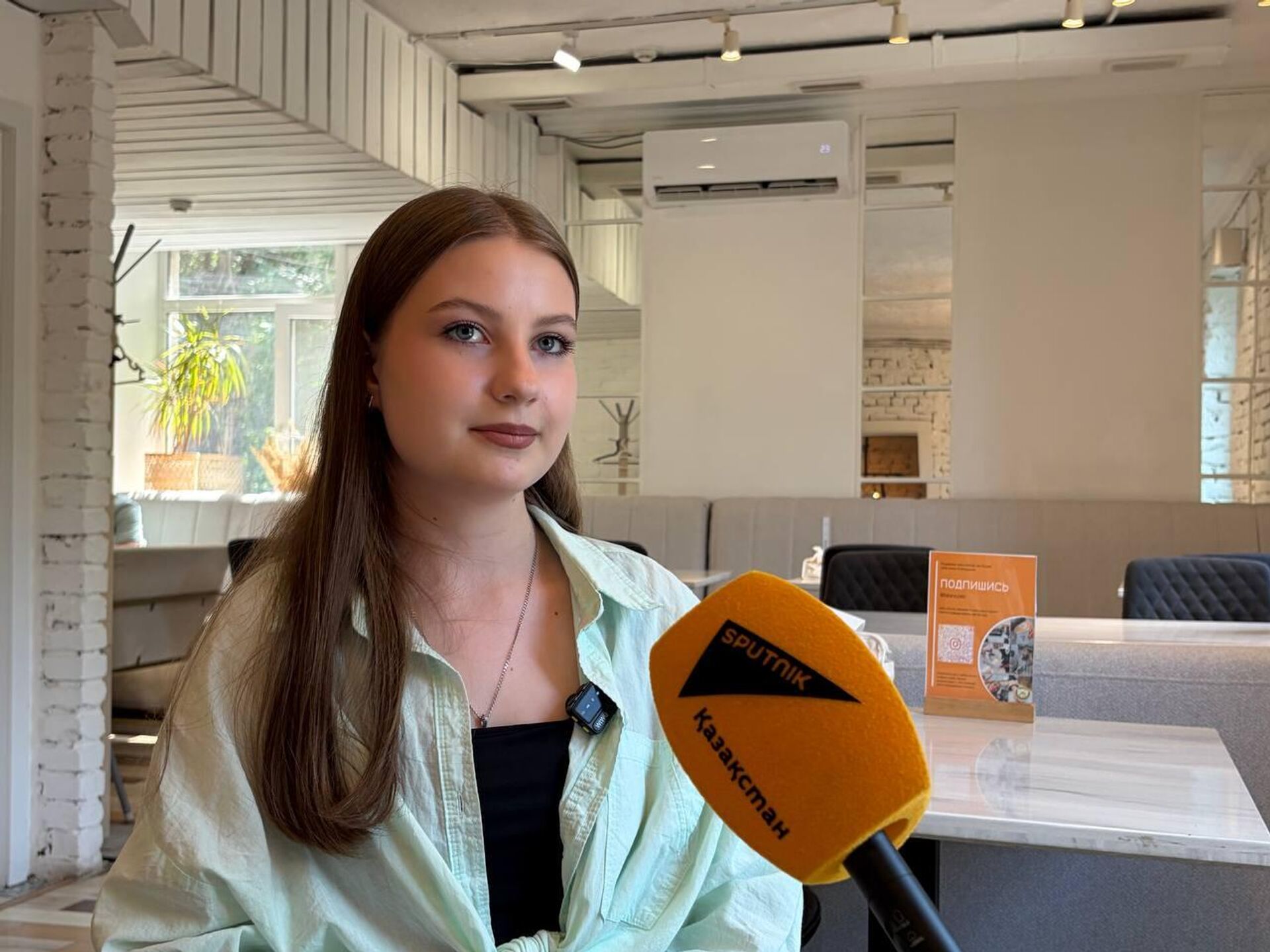 Анна Рагозина, казахстанская участница проекта Ледокол знаний - Sputnik Казахстан, 1920, 29.07.2026