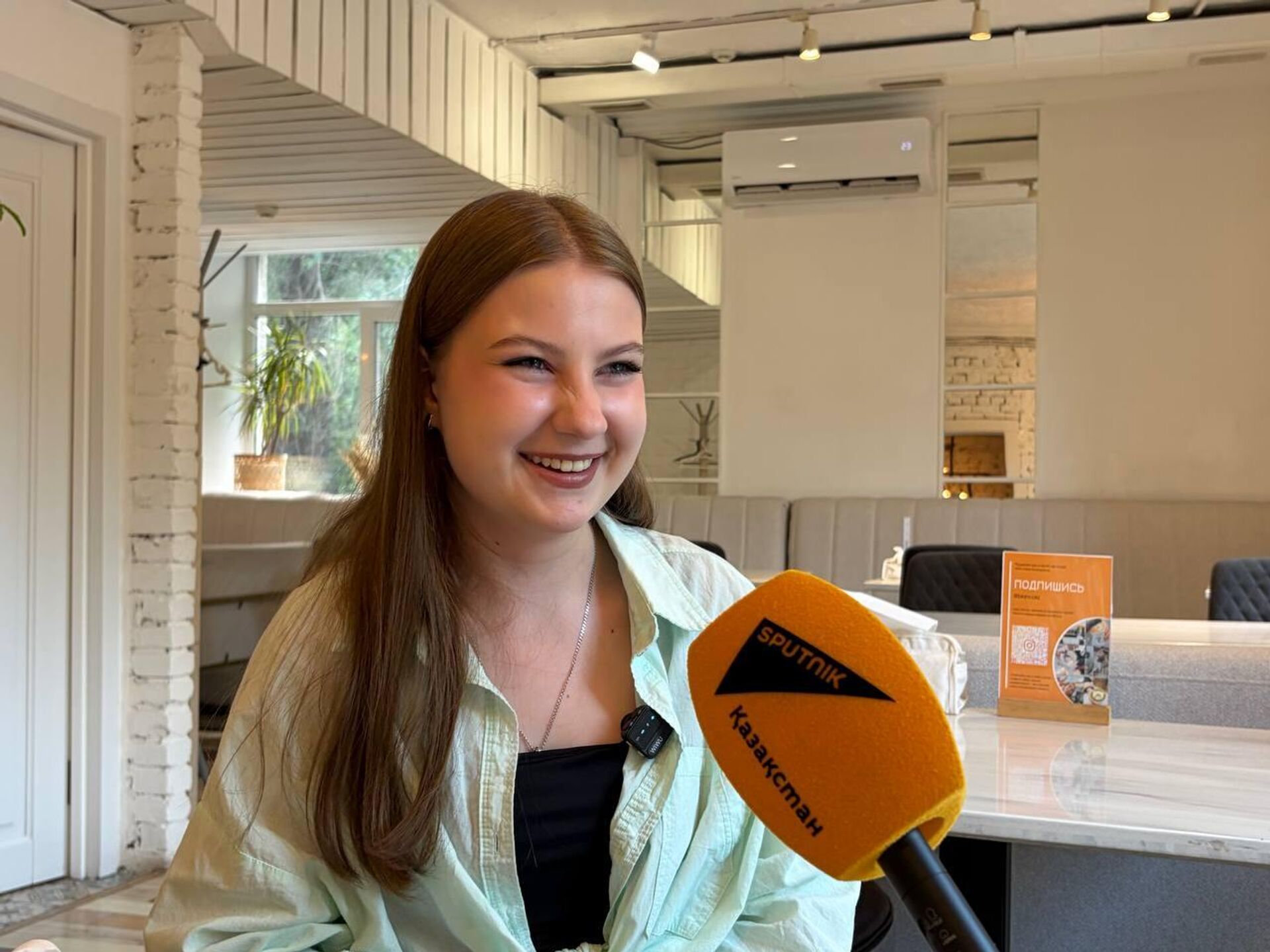 Анна Рагозина, казахстанская участница проекта Ледокол знаний - Sputnik Казахстан, 1920, 25.08.2026