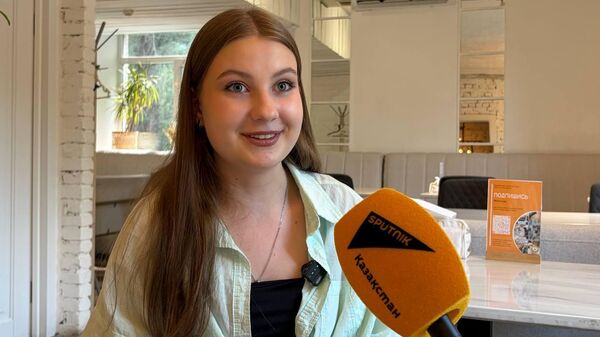 Анна Рагозина, казахстанская участница проекта Ледокол знаний - Sputnik Казахстан