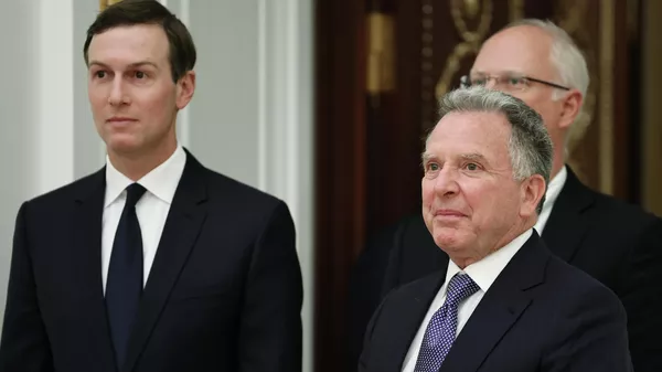 АҚШ президентінің күйеу баласы Джаред Кушнер, АҚШ президентінің арнайы өкілі Стивен Уиткофф және Ресей президентінің арнайы өкілі Кирилл Дмитриев - Sputnik Қазақстан