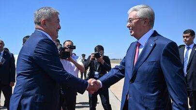 Касым-Жомарт Токаев прибыл в Чолпон-Ату