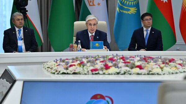 Касым-Жомарт Токаев принял участие в неформальной встрече глав государств Центральной Азии и Азербайджана - Sputnik Қазақстан