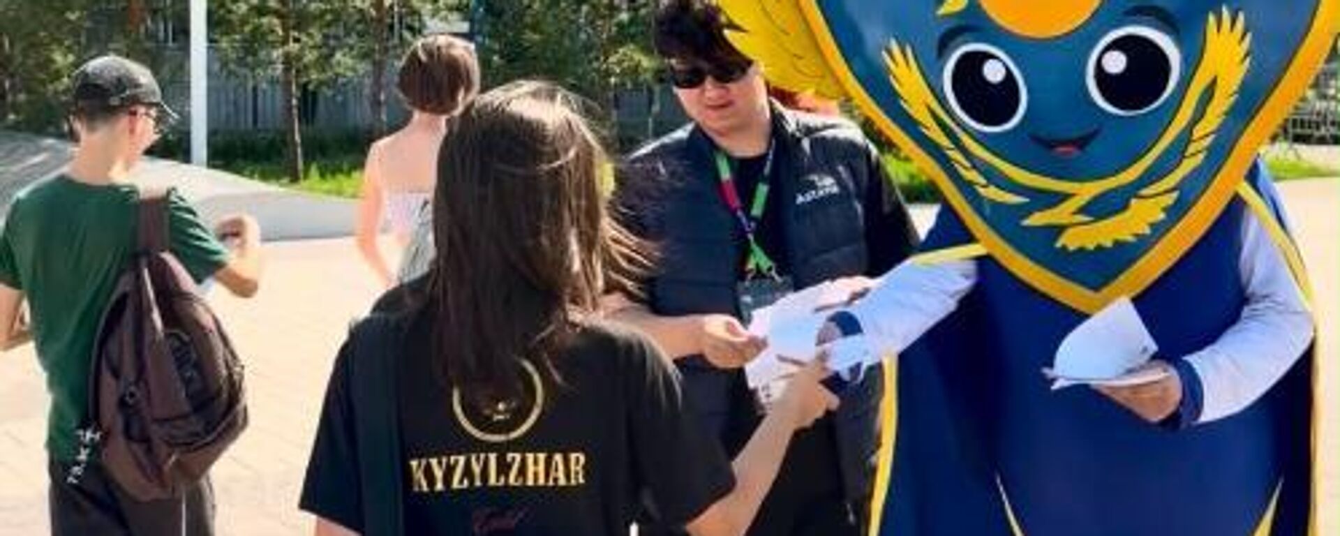Елордада Болашақ ойындарының туристері мен жанкүйерлеріне арналған маңызды акция өтті - Sputnik Қазақстан, 1920, 31.07.2026