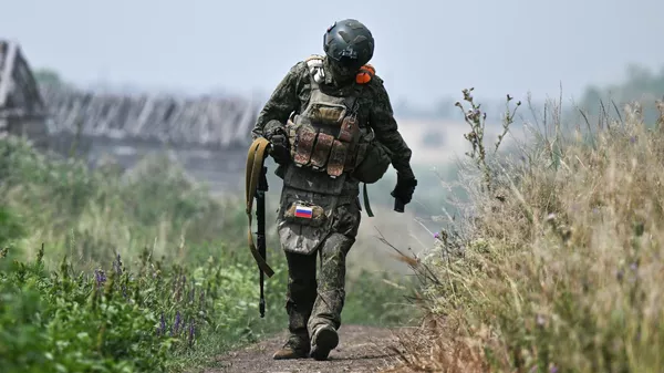 Боевое слаживание штурмовиков группировки войск Центр на Днепропетровском направлении СВО - Sputnik Казахстан