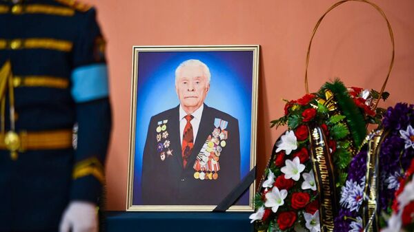 Ветерана Великой Отечественной войны Ивана Гапича проводили в последний путь в Уральске - Sputnik Казахстан
