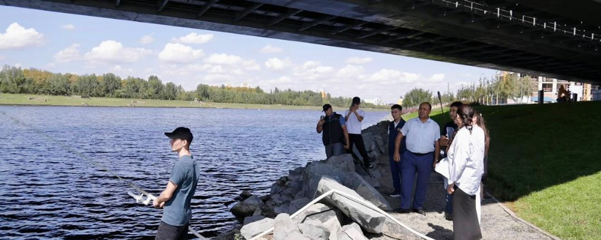 Астанада Есіл өзенін тазарту бойынша кешенді жұмыстар жүріп жатыр - Sputnik Қазақстан, 1920, 08.08.2026