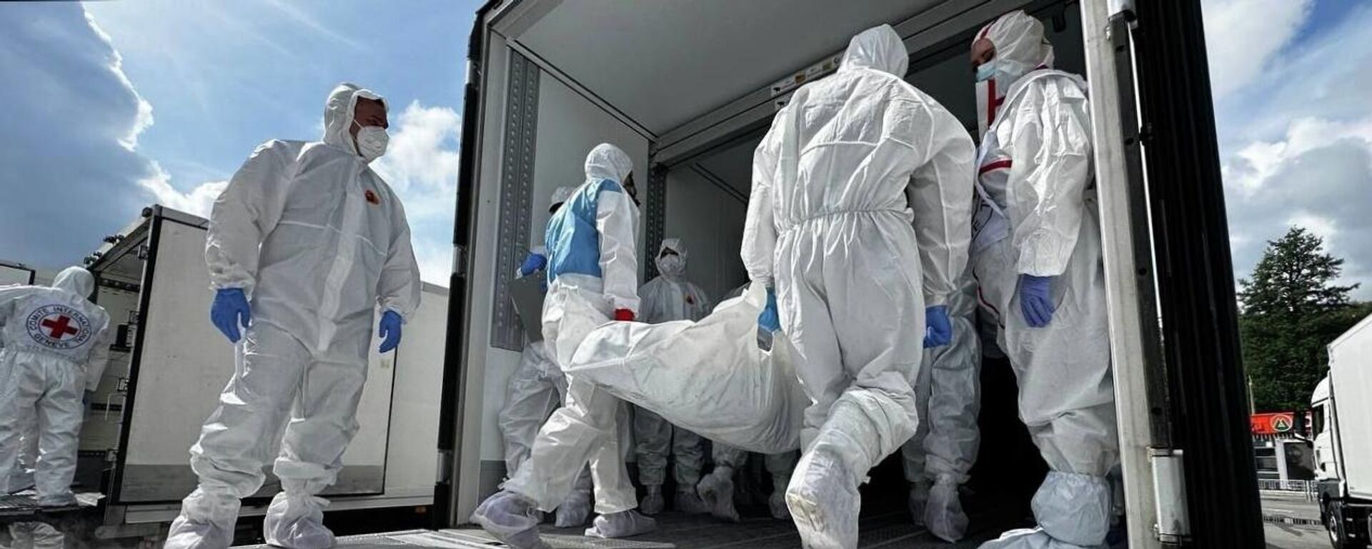 Россия передала Украине 1000 тел солдат ВСУ, архивное фото Россия передала Украине 1000 тел солдат ВСУ, архивное фото - Sputnik Казахстан, 1920, 12.08.2026