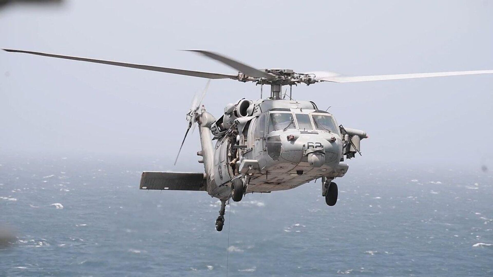 Вертолет A U.S. Navy MH-60 Вертолет A U.S. Navy MH-60 - Sputnik Казахстан, 1920, 19.08.2026
