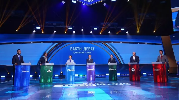 Теледебаты партий накануне выборов в Курултай - Sputnik Казахстан