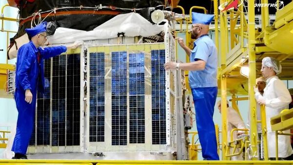 На Байконуре подтвердили работоспособность солнечных батарей грузового корабля Прогресс МС-35 - Sputnik Казахстан
