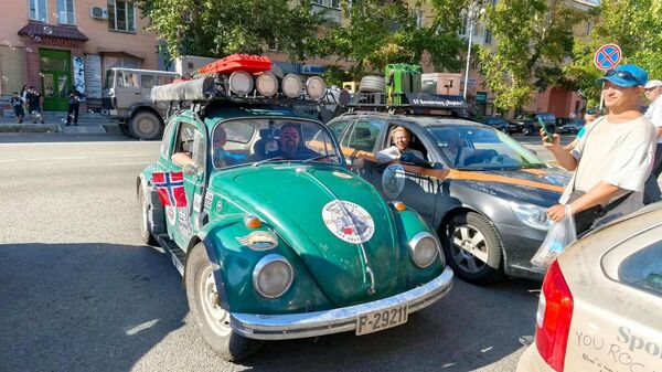 Mongol Rally финишировало в Усть-Каменогорске - Sputnik Казахстан