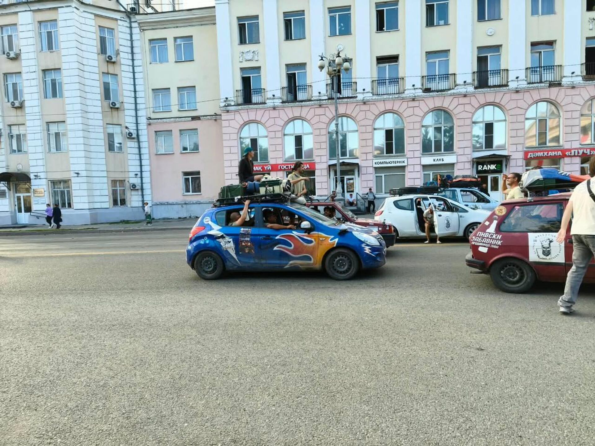 Mongol Rally финишировало в Усть-Каменогорске - Sputnik Казахстан, 1920, 23.08.2026