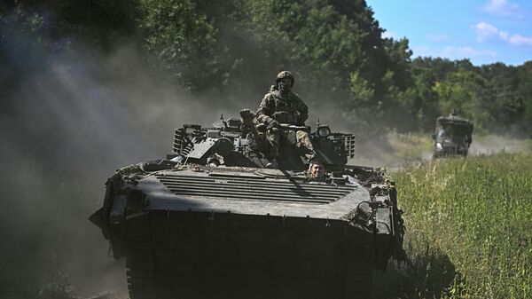 Боевая работа группы противодействия БПЛА спецназа Ахмат на Сумском направлении СВО - Sputnik Казахстан