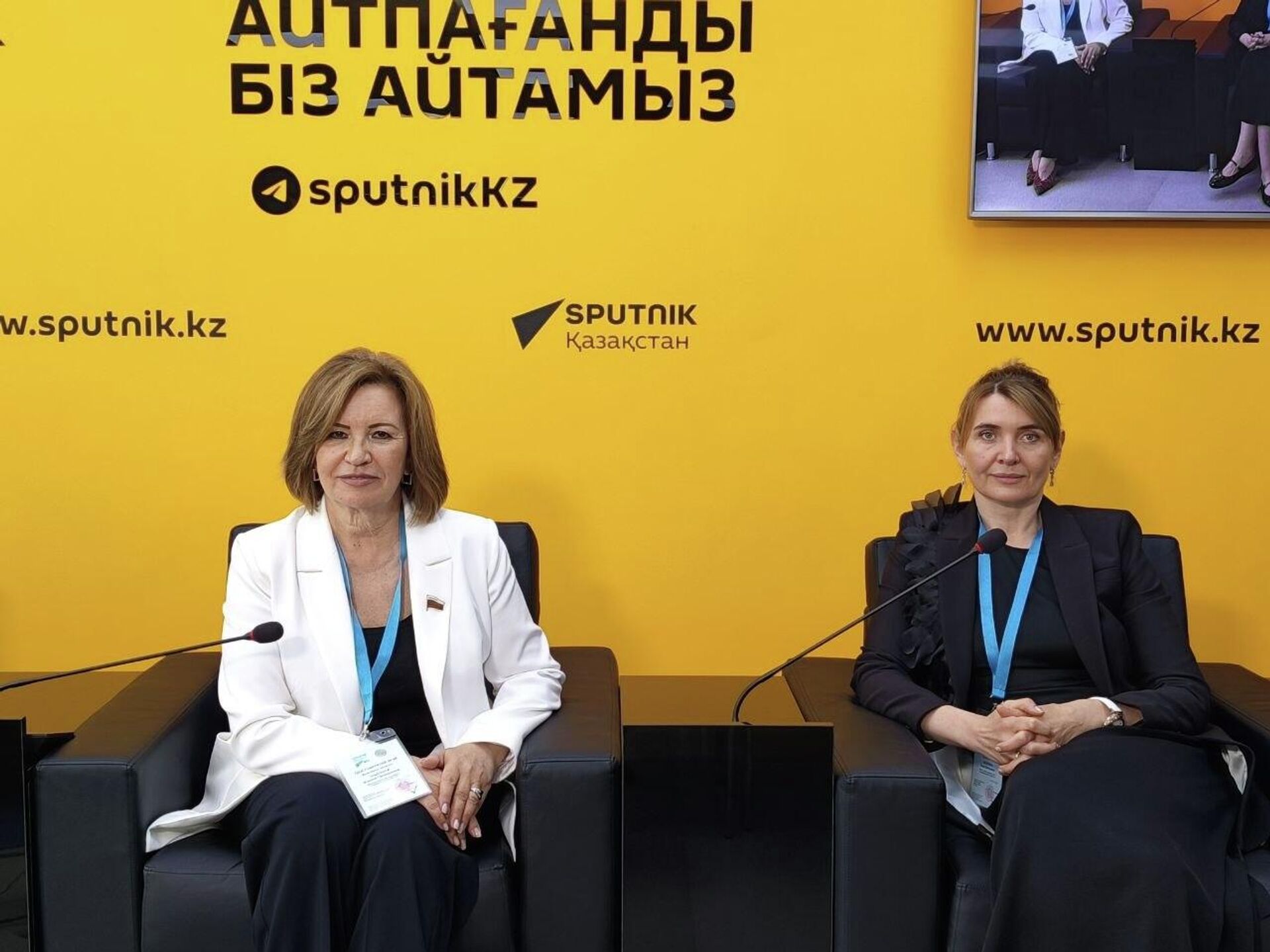 Брифинг на площадке Sputnik Казахстан Брифинг на площадке Sputnik Казахстан - Sputnik Казахстан, 1920, 23.08.2026