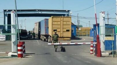 Пункт пропуска "Караузек" в Астраханской области