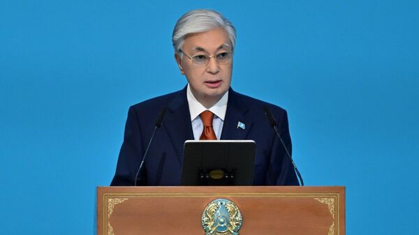 Касым-Жомарт Токаев выступил на пленарном заседании Республиканской Августовской конференции - Sputnik Қазақстан