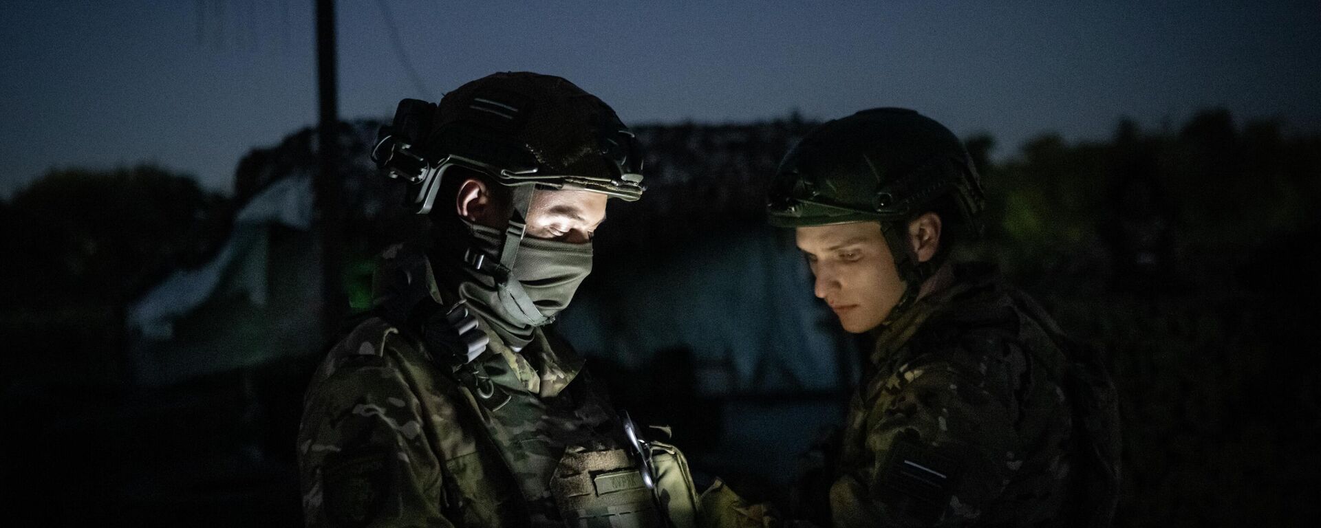 Боевое дежурство пункта воздушного наблюдения БАРС Курск на Сумском направлении СВО Боевое дежурство пункта воздушного наблюдения БАРС Курск на Сумском направлении СВО - Sputnik Казахстан, 1920, 28.08.2026