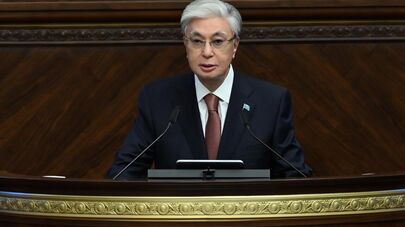 Касым-Жомарт Токаев выступил в Курултае