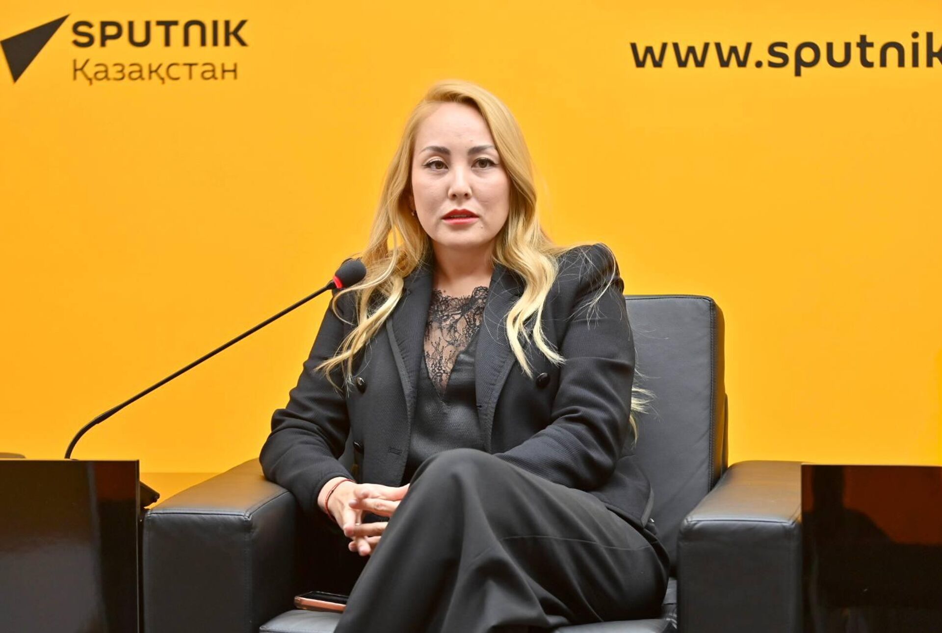 Малика Тулегенова, заместитель председателя правления Астана Опера Малика Тулегенова, заместитель председателя правления Астана Опера - Sputnik Казахстан, 1920, 03.09.2026