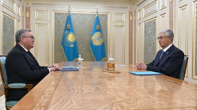 Токаев принял нового главу МИД Казахстана Мухтара Тлеуберди
