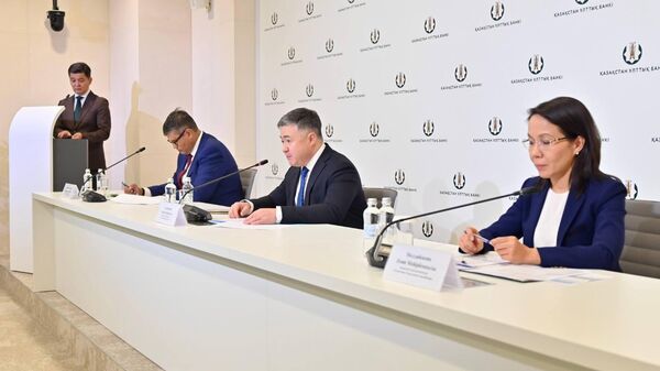 Председатель Нацбанка Казахстана Тимур Сулейменов провел брифинг для СМИ - Sputnik Қазақстан